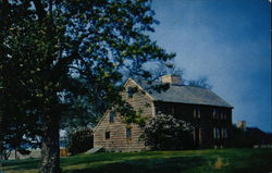 Major John Bradford House Kingston, MA Postcard Postcard