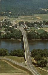 Village of Sunderland, Massachusetts Postcard