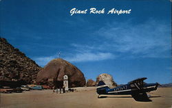 Giant Rock Airport Landers, CA Postcard Postcard