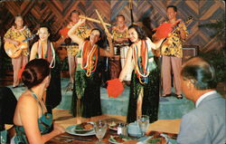 Dancing in the Polynesian Room, Yankee Clipper Postcard