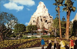 Disneyland - Matterhorn Mountain Postcard
