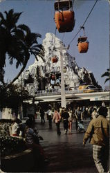 Disneylanld - Matterhorn Mountain Postcard