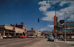 Downtown Scene Carson City, NV Postcard Postcard