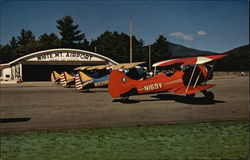 White Mountain Airport North Conway, NH Postcard Postcard