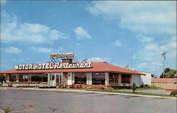Flying Dutchman Motor Hotel Postcard