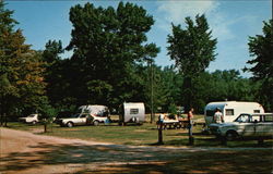 Wilson State Park - Trailer Campground Harrison, MI Postcard Postcard