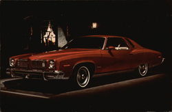 1975 Pontiac Grand LeMans - 2 Door Colonnade Hardtop Coupe Postcard