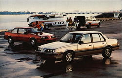 1984 Pontiac 2000 Sunbird and 2000 Sunbird LE Postcard