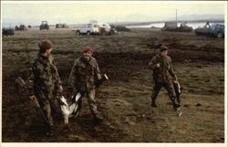 War in the South Atlantic Military Postcard Postcard