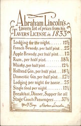 Rosoff's Restaurant Postcard