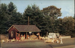 Corey's Trading Post Postcard