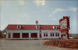 Giles Dairy Bar - "A New Landmark in Old New England" Franklin, NH Postcard Postcard