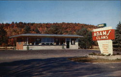 Adam's Clam Bar Penacook, NH Postcard Postcard