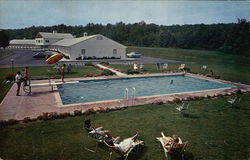 The Ashford Motel Connecticut Postcard Postcard