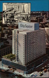 City Squire Motor Inn Postcard