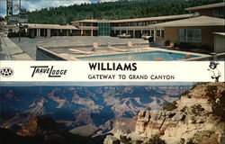 Williams TraveLodge Arizona Postcard Postcard