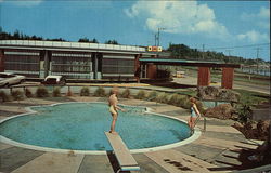 Courtel Coos Bay Oregon Postcard Postcard