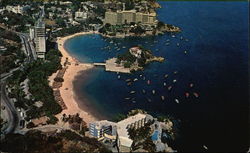 Aerial View of Caleta Beach Postcard