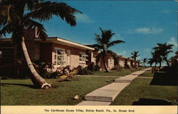 The Caribbean Ocean Villas, So. Ocean Blvd Postcard