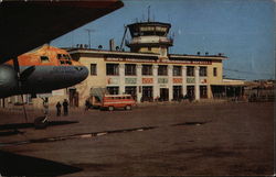 Russian Airport Postcard