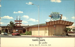 Gang Sue's Tea Garden Chinese Restaurant Postcard