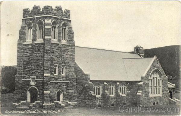 Sage Memorial Chapel East Northfield Massachusetts