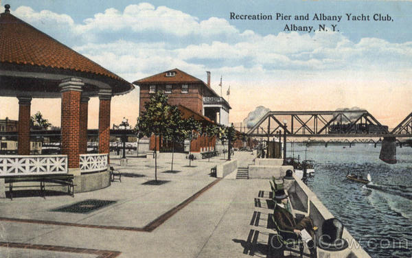 Recreation Pier And Albany Yacht Club New York