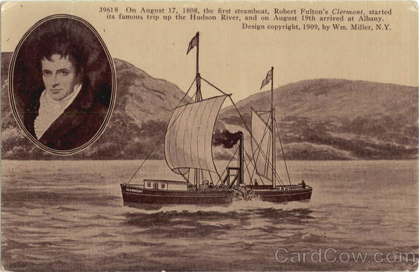 Robert Fulton's Clermont Albany New York