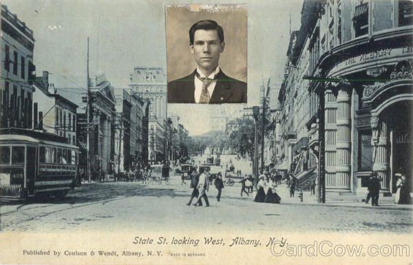 State Street Looking West Albany New York