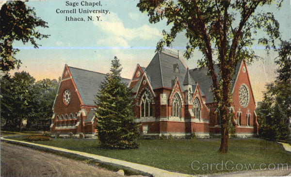 Sage Chapel, Cornell University Ithaca New York