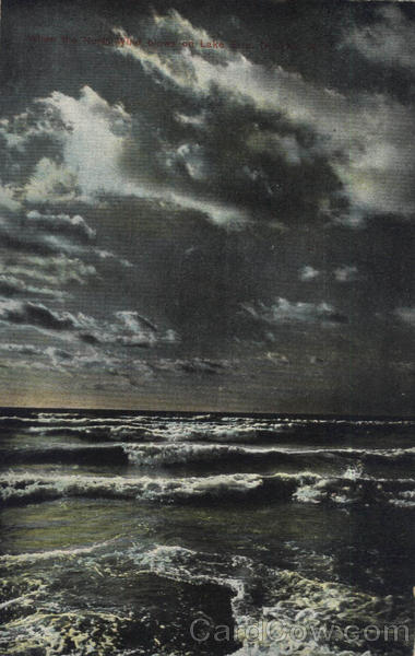 When The North Wind Blows On Lake Erie Dunkirk New York