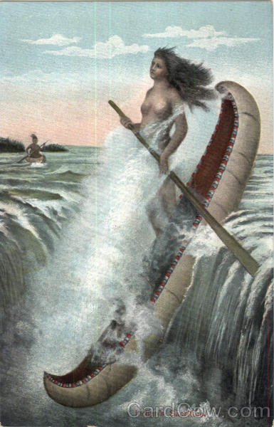 Indian's Sacrifice Niagara Falls New York