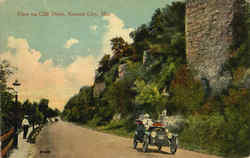 View On Cliff Drive Postcard