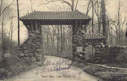 Stone Gate Lake Forest, IL Postcard Postcard