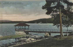 Camp Namaschaug from Pine Grove Springs Postcard