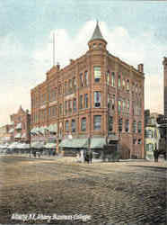 Albany Business College Postcard