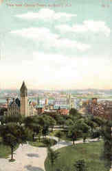 View From Capitol Tower Postcard