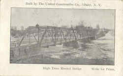 High Truss Riveted Bridge Postcard