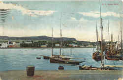 Howth Harbour Postcard