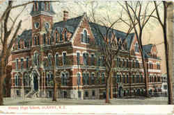 Albany High School Postcard