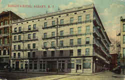 Keeler's Hotel Albany, NY Postcard Postcard