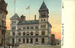 Post Office Albany, NY Postcard Postcard