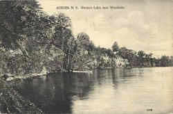 Owasco Lake, Woodside Auburn, NY Postcard Postcard