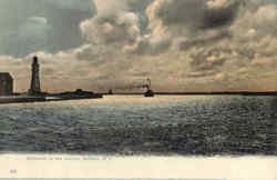 Entrance To The Harbor Postcard