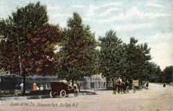 Scene At The Zoo, Delaware Park Postcard