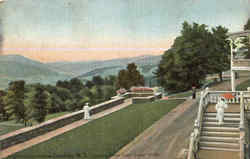 Looking west from Grand Hotel Highmount In The Catskills, NY Postcard Postcard