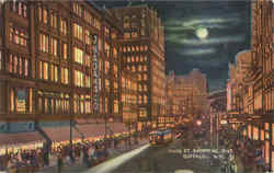 Main St. Shopping Dist Postcard