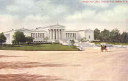 Albright Art - Gallery, Delaware Park Postcard