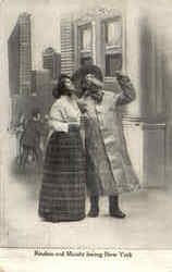 Reuben And Mandy Seeing New York Postcard