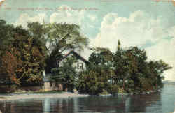 Houghtaling Farm House Postcard
